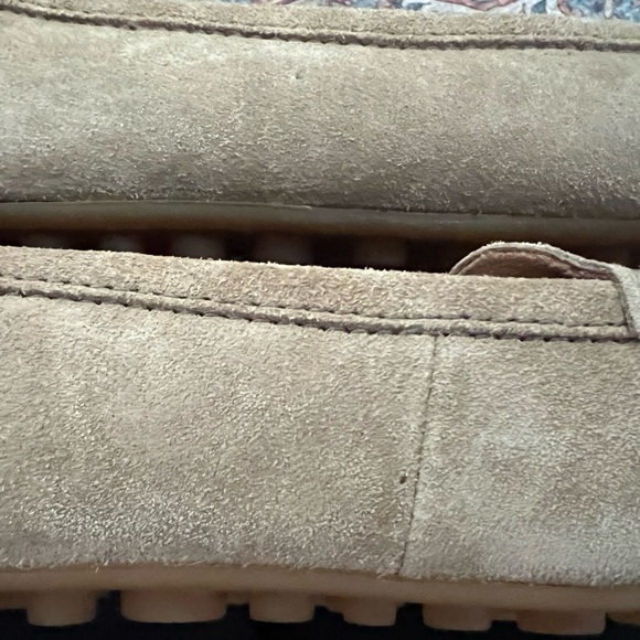 Born Nerona Tan Suede Loafers Driving Shoes Moccasins Size 6 - Picture 10 of 10